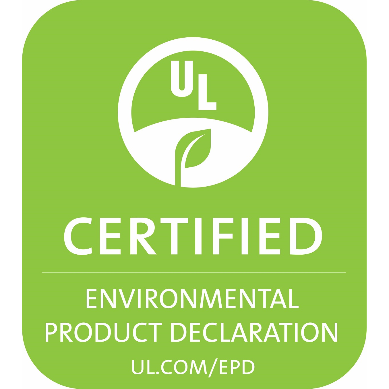 Logotipo de las Declaraciones de productos ambientales