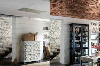 Before and After: Metal Ceilings