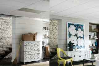Before and After: Smooth Ceilings