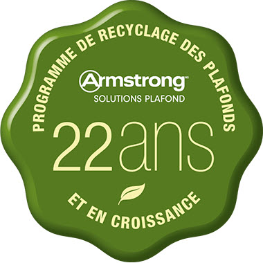 Programme de recyclage de Armstrong Plafonds