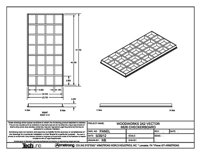 Ceiling Cad Files Armstrong, Armstrong Ceiling Tiles Sizes