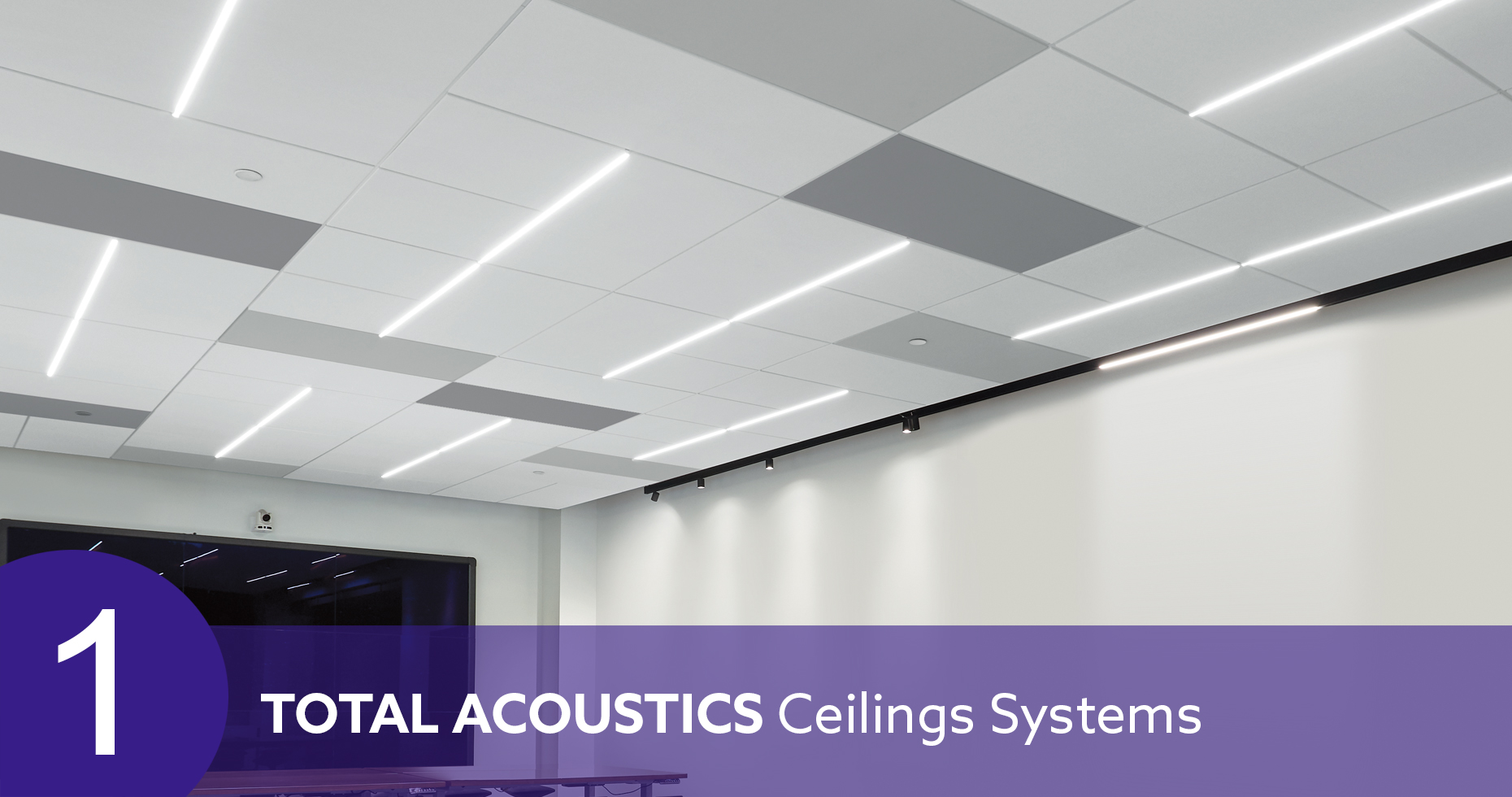TOTAL ACOUSTICS Ceiling Systems