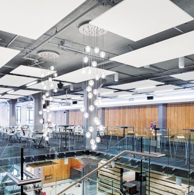 Reduce Noise Open Ceiling Office Armstrong Ceiling Solutions