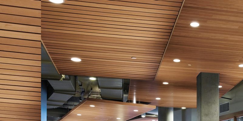 Woodworks Linear Solid Wood Panels, Armstrong Wood Panel Ceiling