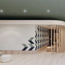 Les nouveaux panneaux pour plafond et mur TECTUM DESIGNART d’Armstrong transforment les espaces intérieurs