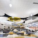 Valley Center High School - FORMATIONS Courbes avec suspension peinte à 360°
