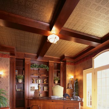 Cover Popcorn Ceilings, How To Install Tin Ceiling Tiles Over Popcorn