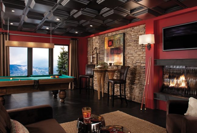 Black Ceiling Tiles | Ceilings | Armstrong Residential