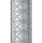 METALLAIRE Trefoil Cornice Chrome